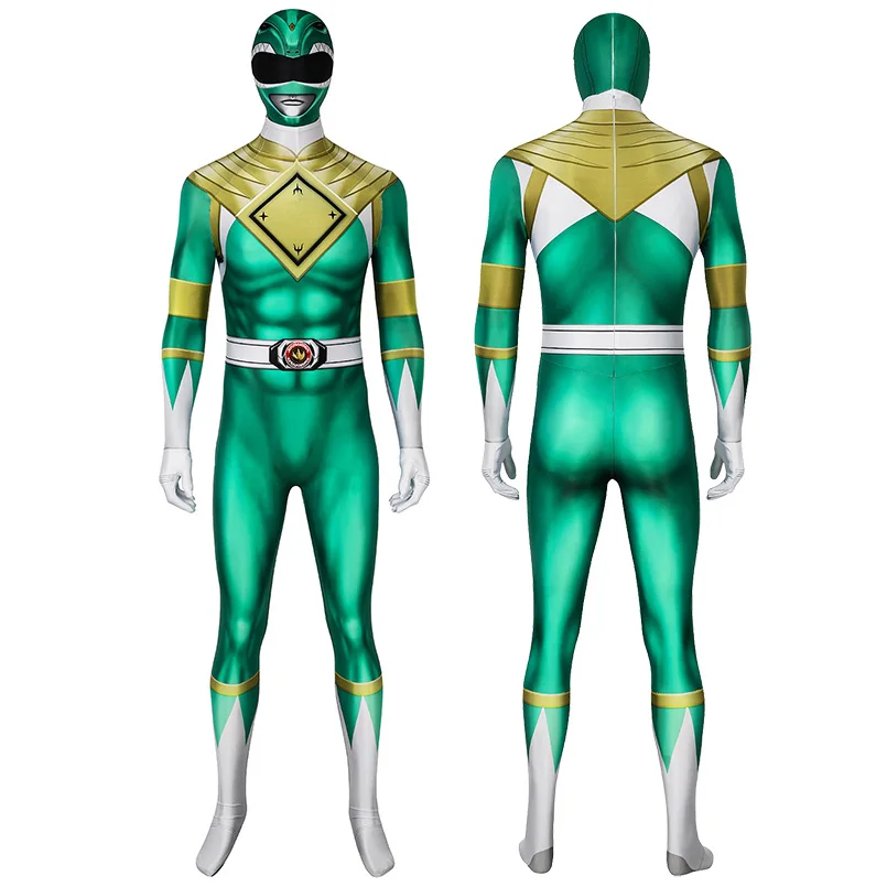 Взрослый рейнджер супергерои Комбинезон Tommy Green Ranger Косплей Костюм Хэллоуин Маскарад Боди с маской
Взрослый рейнджер супергерои Комбинезон Tommy Green Ranger Косплей Костюм Хэллоуин Маскарад Боди с маской