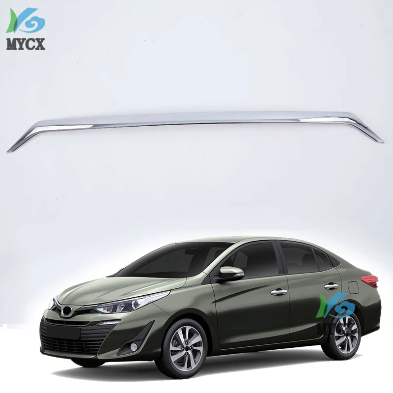 Car Accessories Exterior ABS Chrome Rear Trunk Lid Molding Streamer Cover For Toyota Vios / Yaris Sedan 2019 Car-styling 
Car Accessories Exterior ABS Chrome Rear Trunk Lid Molding Streamer Cover For Toyota Vios / Yaris Sedan 2019 Car-styling