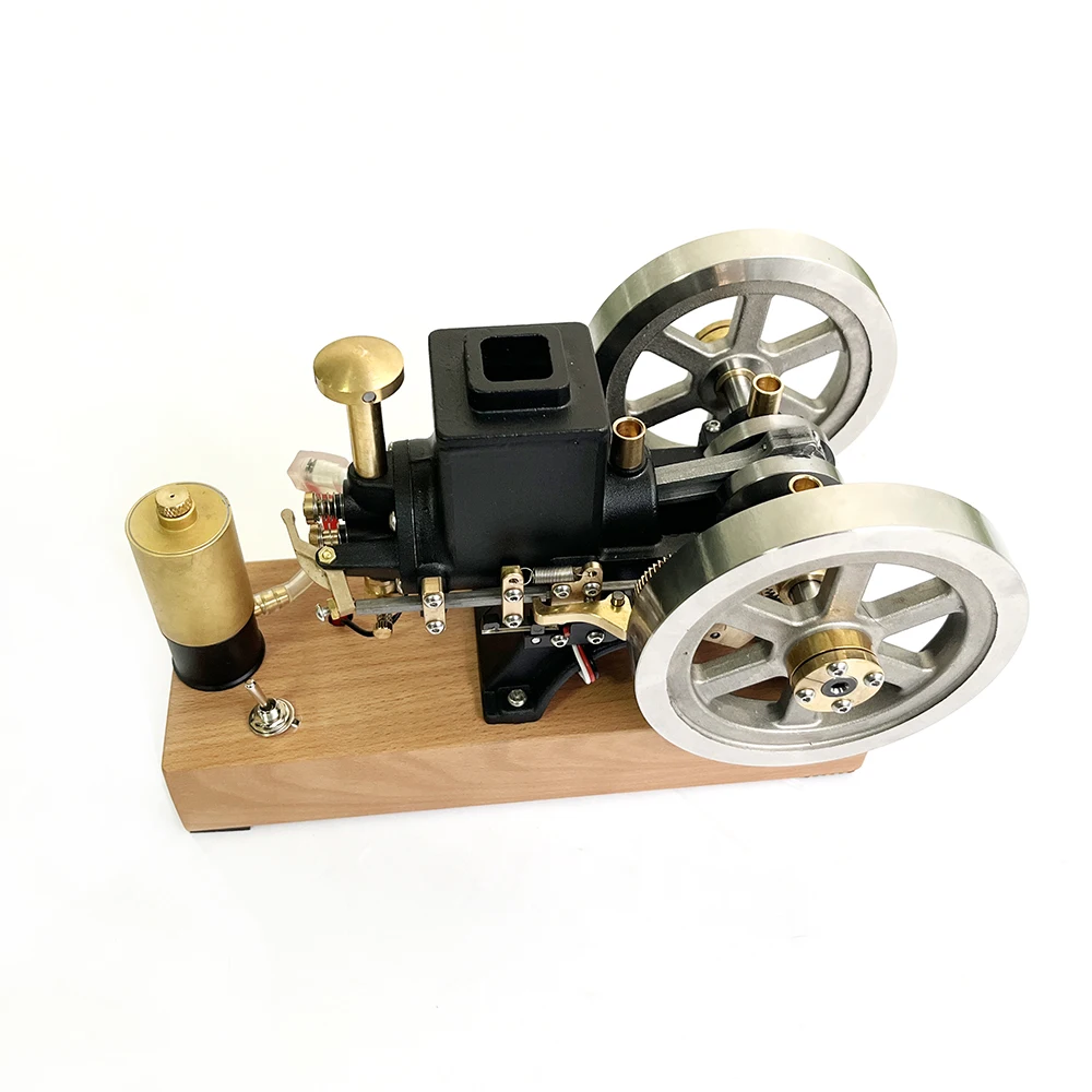 Metal Gasoline Internal Combustion Engine Model with Wood Base Engine Technology Experimental Toy
Metal Gasoline Internal Combustion Engine Model with Wood Base Engine Technology Experimental Toy