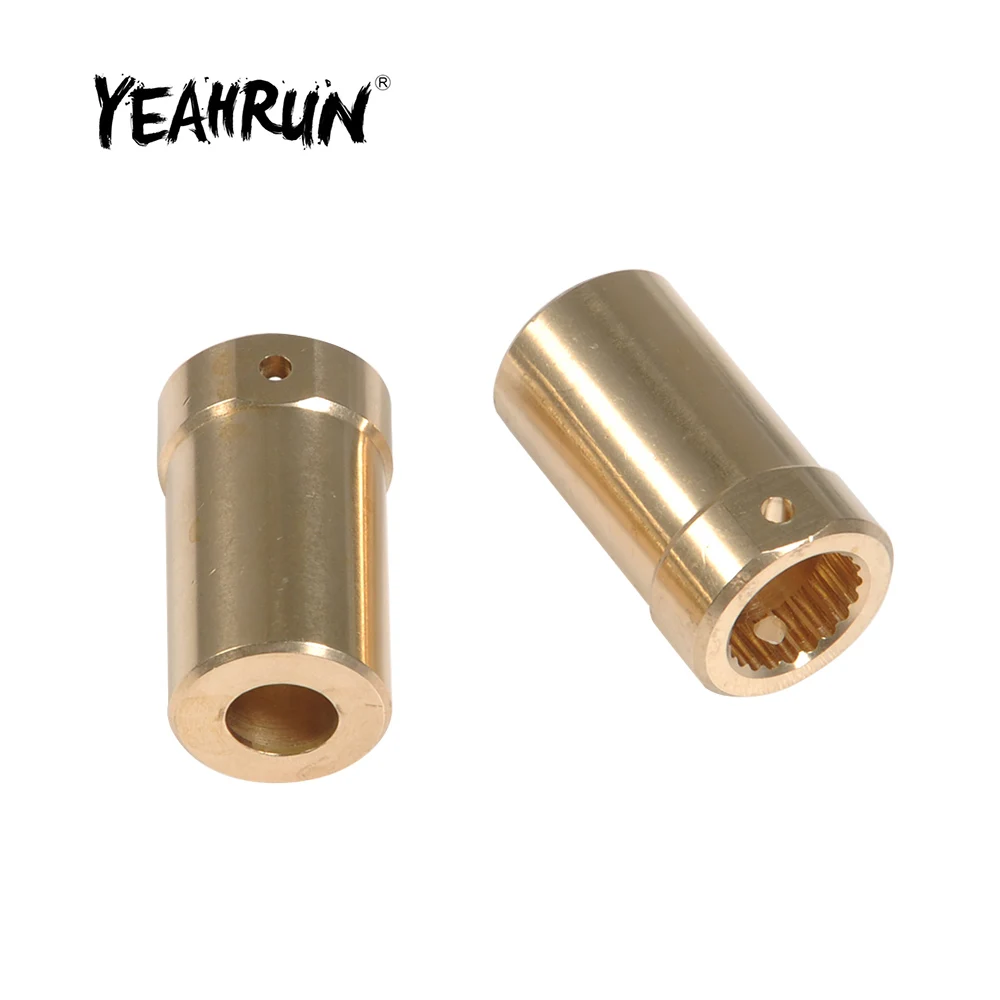 YEAHRUN 2Pcs Brass Rear Axle Knuckles Cup Weight for Axial Wraith 90018 1/10 RC Crawler Car Model Upgrade Parts
YEAHRUN 2Pcs Brass Rear Axle Knuckles Cup Weight for Axial Wraith 90018 1/10 RC Crawler Car Model Upgrade Parts