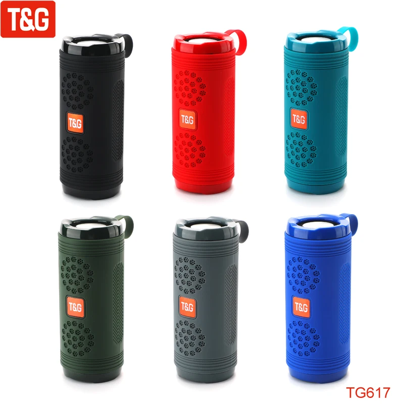 T&G TG617 Portable Speaker Wireless Bluetooth Speakers Sound System 3D Stereo Surround Subwoofer Outdoor Waterproof Loudspeaker
T&G TG617 Portable Speaker Wireless Bluetooth Speakers Sound System 3D Stereo Surround Subwoofer Outdoor Waterproof Loudspeaker