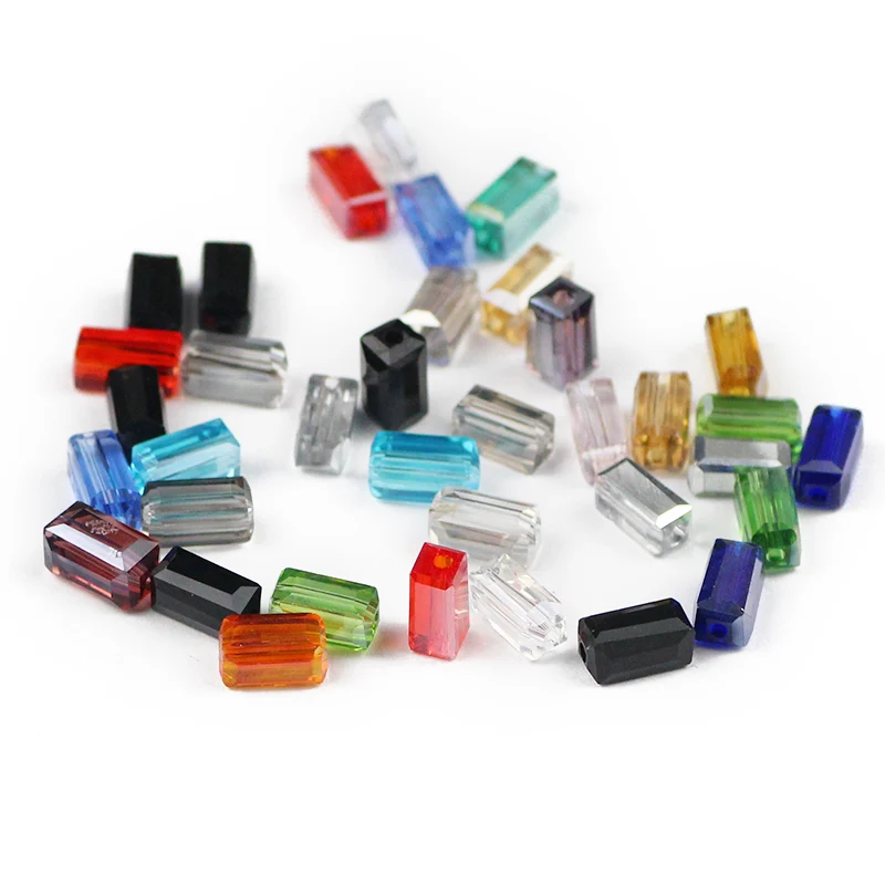 UPGFNK Austrian Rectangle crystal beads 4*8mm 50pcs Square glass Spacer Loose beads for Jewelry making Needlework DIY bracelet
UPGFNK Austrian Rectangle crystal beads 4*8mm 50pcs Square glass Spacer Loose beads for Jewelry making Needlework DIY bracelet