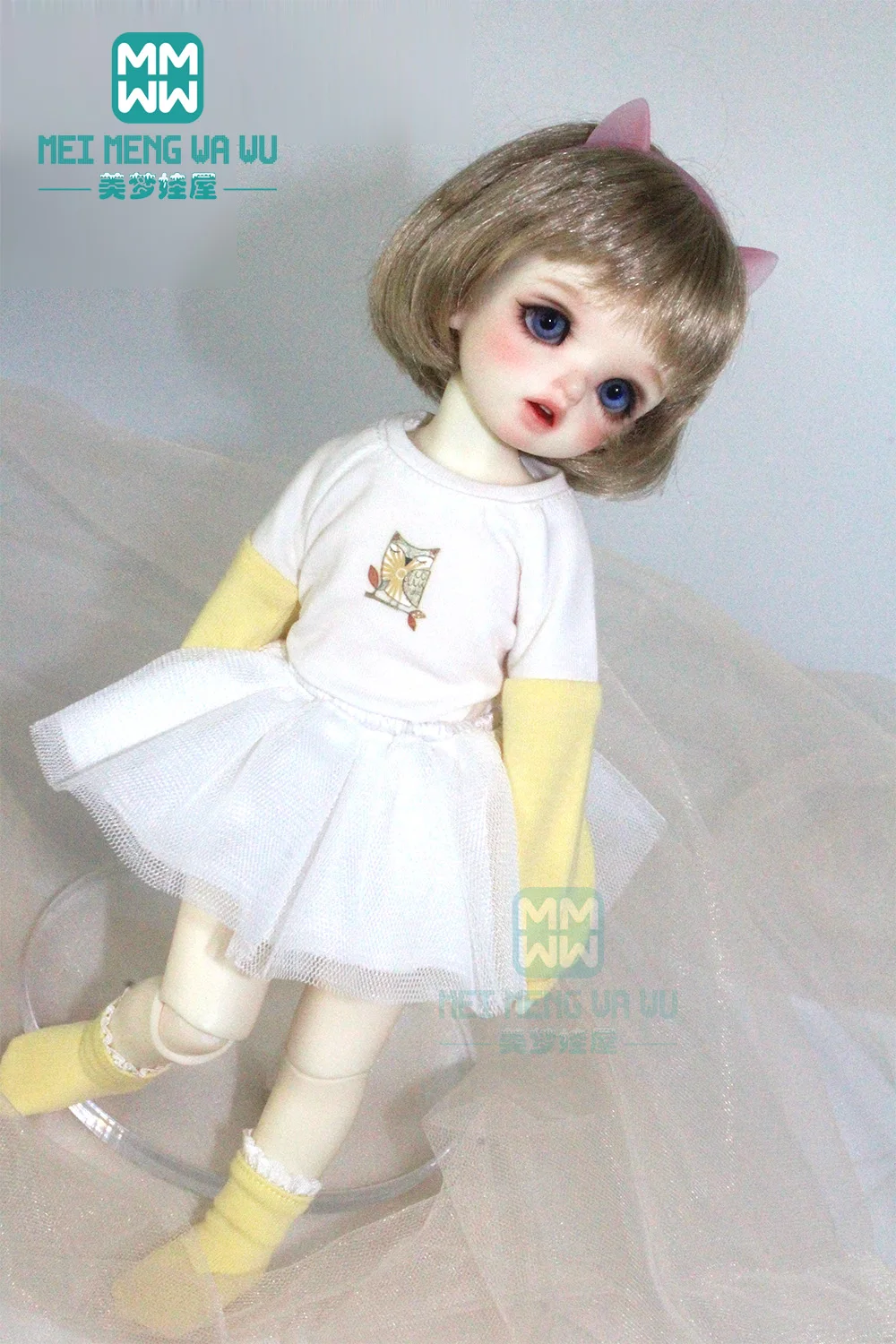 30cm 1/6 BJD YOSD Doll Clothes fashion three-piece wearing jumpers, yarn skirt, socks
30cm 1/6 BJD YOSD Doll Clothes fashion three-piece wearing jumpers, yarn skirt, socks
