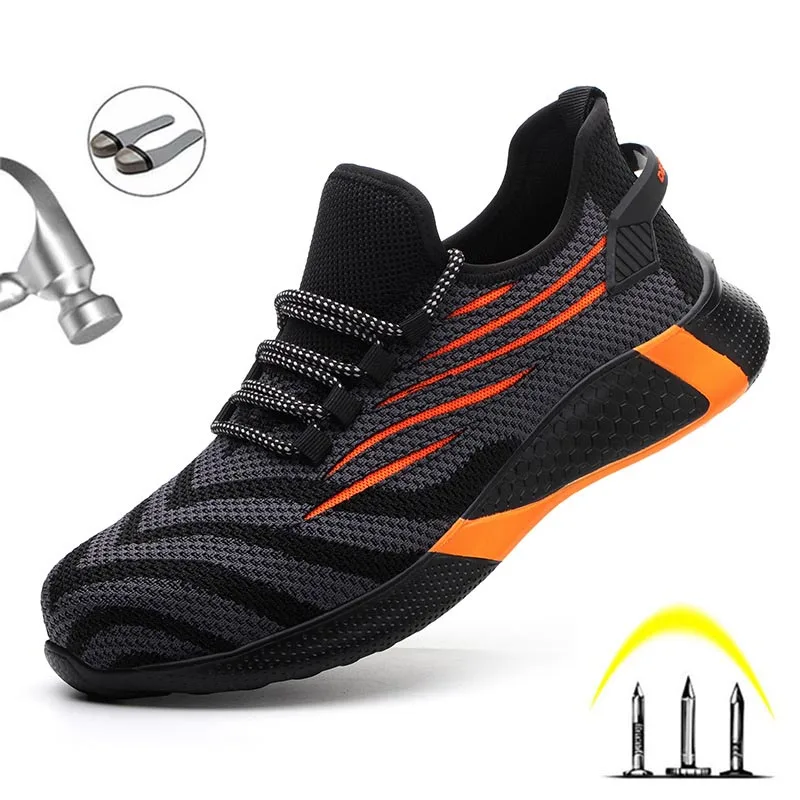 Work Safety Shoes Anti-smashing Working Sneakers Male Protective Work Shoes Men Boots Lightweight Men Safety Boots Male Footwear
Work Safety Shoes Anti-smashing Working Sneakers Male Protective Work Shoes Men Boots Lightweight Men Safety Boots Male Footwear
