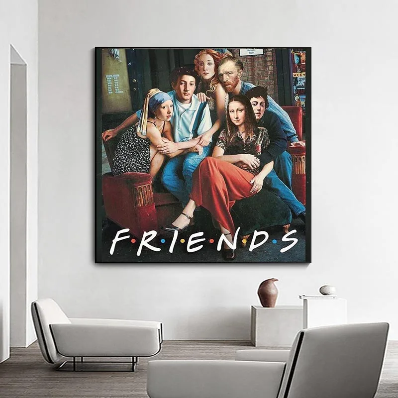 Funny Art Van Gogh and Friends Canvas Painting Classic Portrait Posters and Prints Wall Art Pictures for Living Room Home Decor
Funny Art Van Gogh and Friends Canvas Painting Classic Portrait Posters and Prints Wall Art Pictures for Living Room Home Decor
