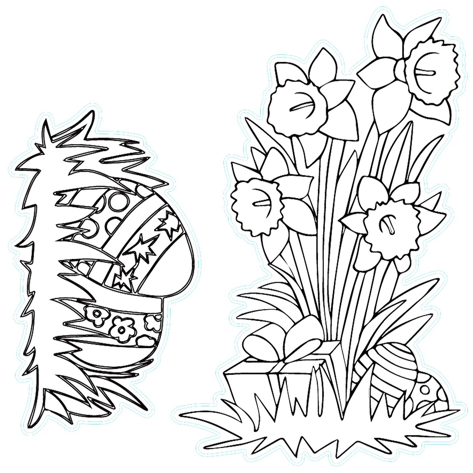 Easter Eggs And Flowers Cutting Dies Clear Stamps Scrapbooking Crafts Decorate Photo Album Embossing Cards Making New
Easter Eggs And Flowers Cutting Dies Clear Stamps Scrapbooking Crafts Decorate Photo Album Embossing Cards Making New