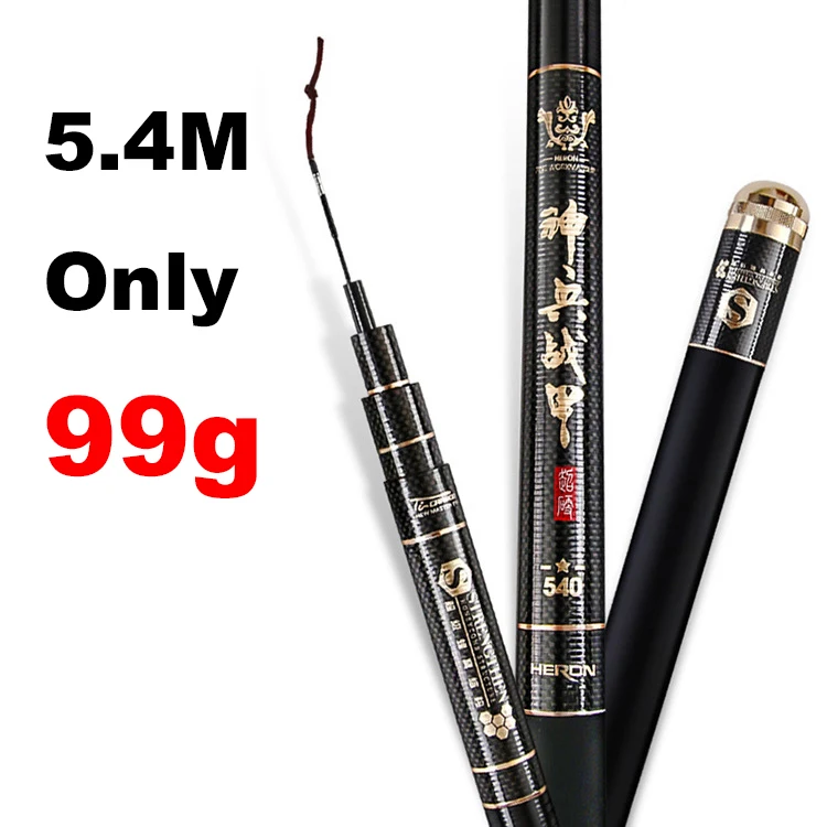 Carp Fishing Rod Japan Imported Carbon Ultra-Light Ultra-Hard Taiwan Fishing Rod 28 Tone 3.6M-5.7M Hand rod
Carp Fishing Rod Japan Imported Carbon Ultra-Light Ultra-Hard Taiwan Fishing Rod 28 Tone 3.6M-5.7M Hand rod