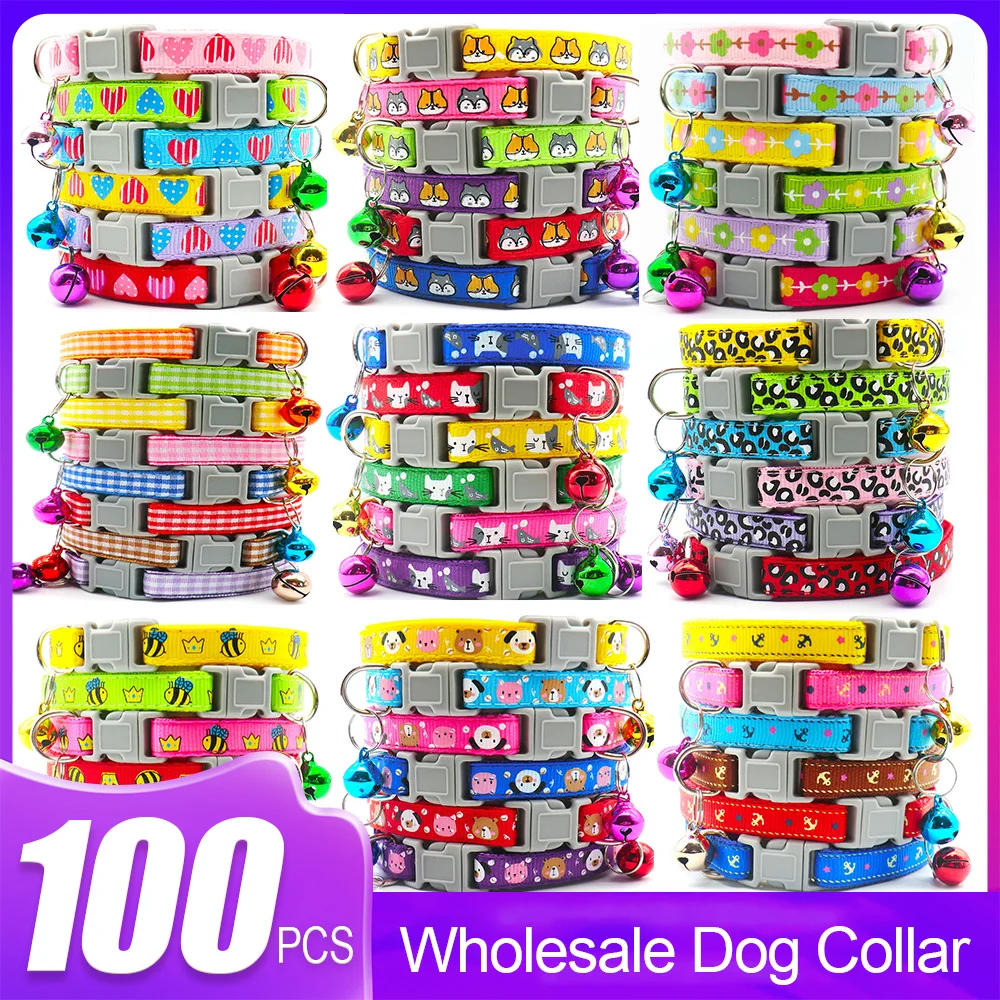 100PCS Cute Bell Collar Anchor Leopard Bee OrintingLeopard For Cats Dog Collar Plastic buckleTeddy Bomei Dog Cartoon FunnyLeads
100PCS Cute Bell Collar Anchor Leopard Bee OrintingLeopard For Cats Dog Collar Plastic buckleTeddy Bomei Dog Cartoon FunnyLeads