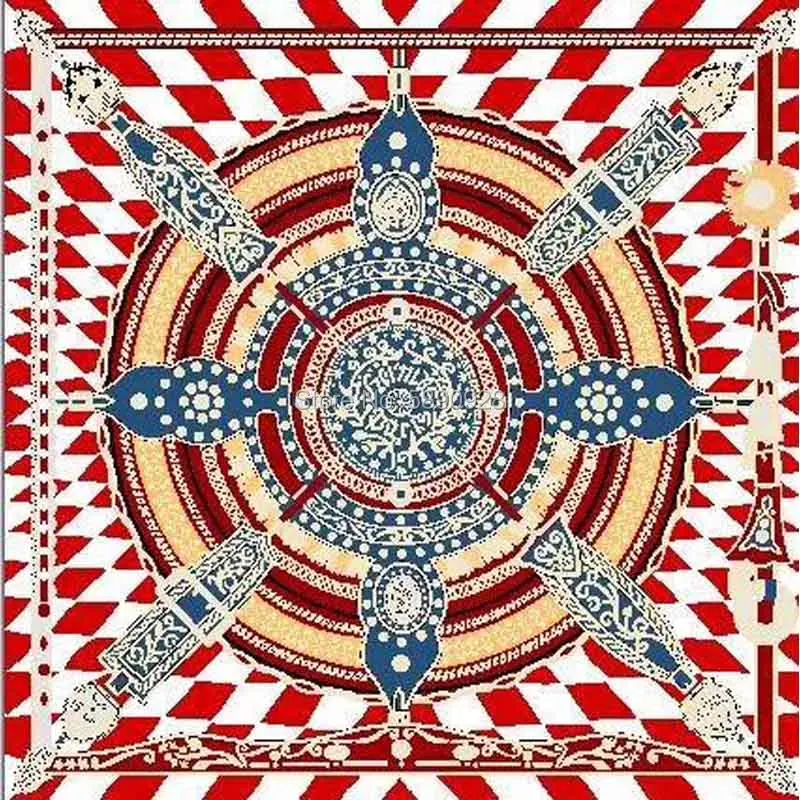 High Quailty Silk Square Scarf Headband Female Ladies Luxury Brand Scarf Shawls Pashmina Twill Print big Scarves 130*130CM
High Quailty Silk Square Scarf Headband Female Ladies Luxury Brand Scarf Shawls Pashmina Twill Print big Scarves 130*130CM