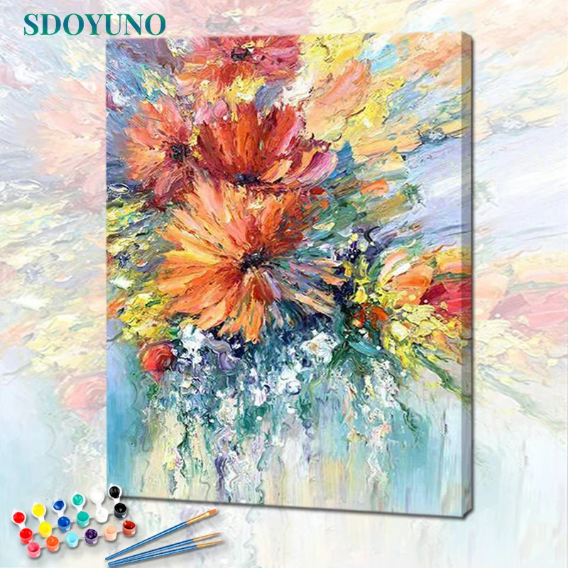 SDOYUNO Acrylic Paint By Numbers Flowrs DIY Oil Painting By Numbers On Canvas 60x75cm Number Painting Home Decor Wall Art
SDOYUNO Acrylic Paint By Numbers Flowrs DIY Oil Painting By Numbers On Canvas 60x75cm Number Painting Home Decor Wall Art