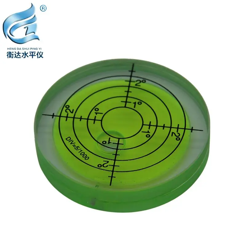 All-glass round bubble level meter for high and low temperature measurement
All-glass round bubble level meter for high and low temperature measurement