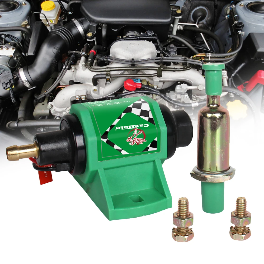 Universal High Performance 12 V 5/16 Inch Micro Electric Diesel Fuel Pump 4-7 PSI Low Pressure - 2 Wire Design
Universal High Performance 12 V 5/16 Inch Micro Electric Diesel Fuel Pump 4-7 PSI Low Pressure - 2 Wire Design