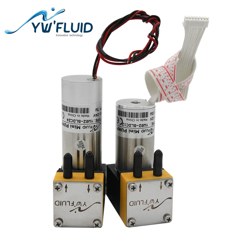 Микро диафрагменный насос YWfluid 12 В/24 В 320 мл/мин с бесщеточным двигателем, используется для дозирования химической жидкости
Микро диафрагменный насос YWfluid 12 В/24 В 320 мл/мин с бесщеточным двигателем, используется для дозирования химической жидкости