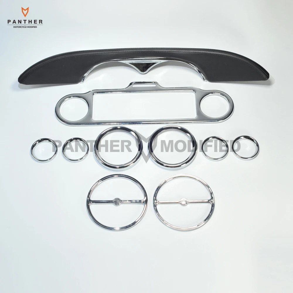 10 pcs Chrome Motorcycle Stereo Accent Speedometer Speaker Trim Ring and Interior cover decoration For Harley Electra Glide
10 pcs Chrome Motorcycle Stereo Accent Speedometer Speaker Trim Ring and Interior cover decoration For Harley Electra Glide