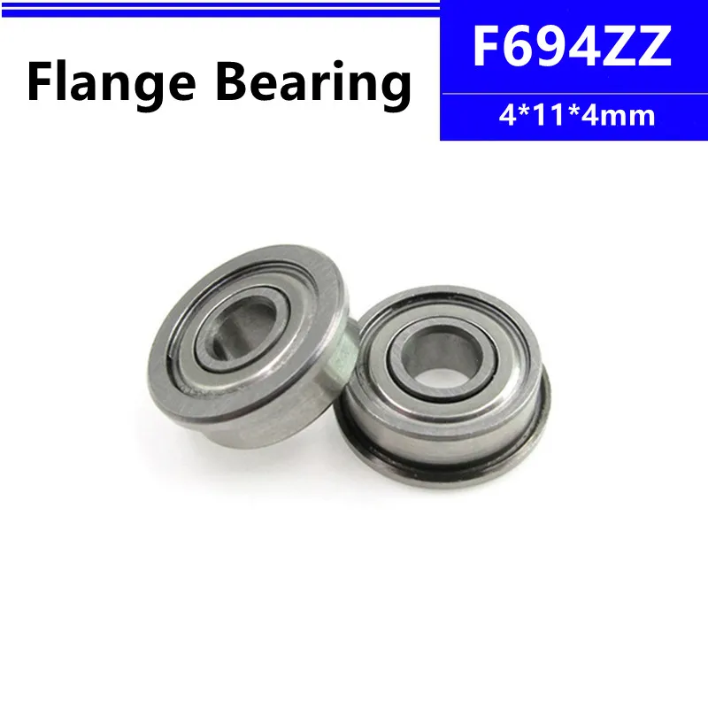 50pcs/100pcs F694ZZ 4*11*4mm RF1140ZZ flange deep groove ball bearing 4x11x4mm Flanged bearing F694Z F694
50pcs/100pcs F694ZZ 4*11*4mm RF1140ZZ flange deep groove ball bearing 4x11x4mm Flanged bearing F694Z F694