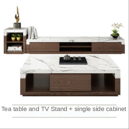 Marble coffee table TV cabinet combination set Nordic simple small apartment living room storage cabinet coffee table
Marble coffee table TV cabinet combination set Nordic simple small apartment living room storage cabinet coffee table