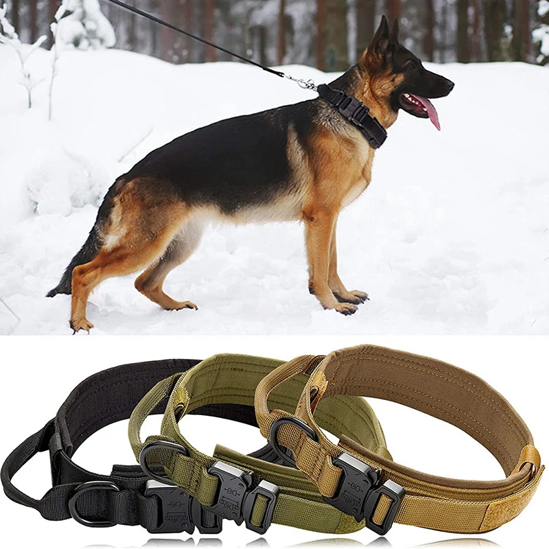 Tactical Dog Collar Adjustable Military For Medium Large Dogs Durable Dog Collar German Shepherd Training Hunting Pet Collars
Tactical Dog Collar Adjustable Military For Medium Large Dogs Durable Dog Collar German Shepherd Training Hunting Pet Collars