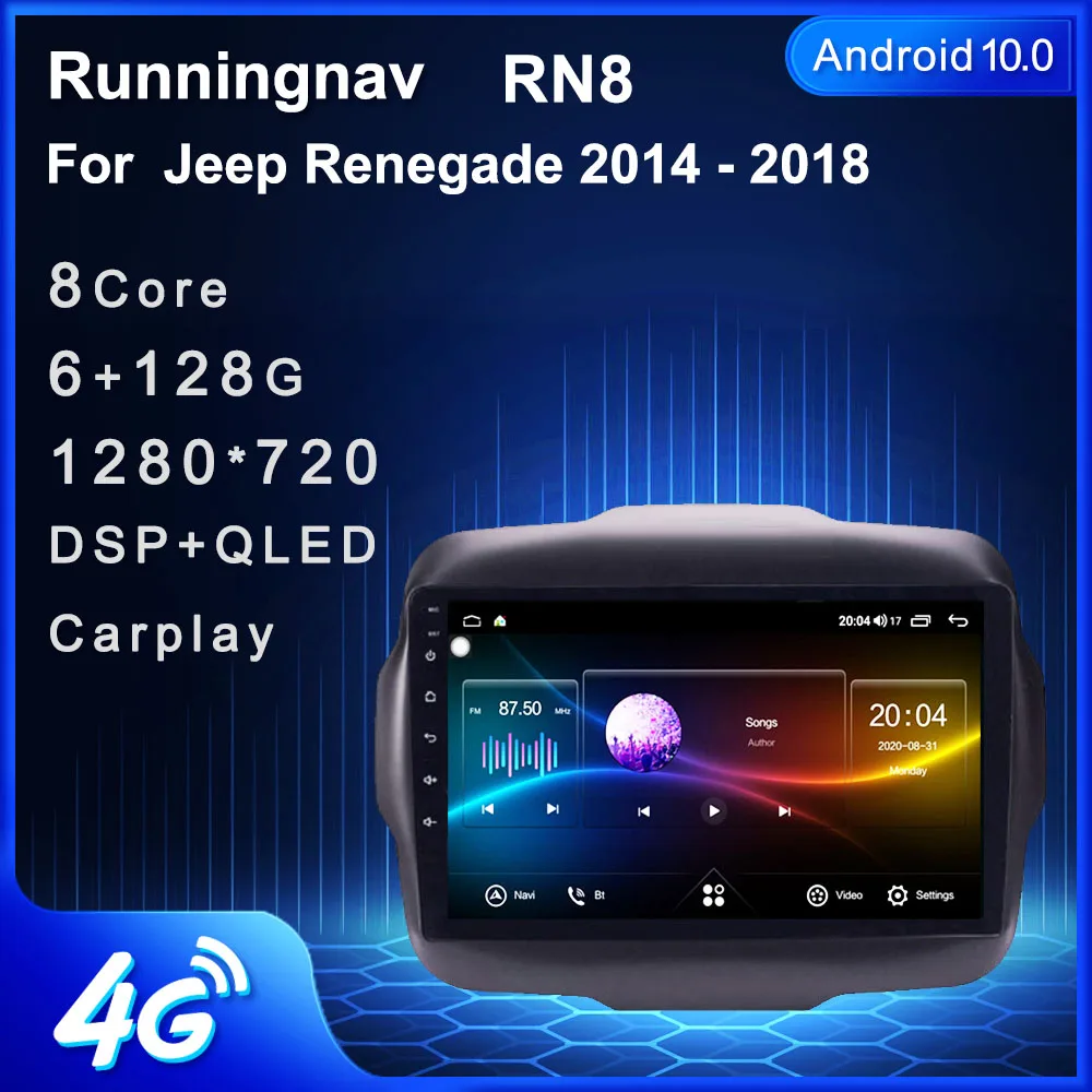 Runningnav For Jeep Renegade 2014 - 2018 Android Car Radio Multimedia Video Player Navigation GPS 
Runningnav For Jeep Renegade 2014 - 2018 Android Car Radio Multimedia Video Player Navigation GPS