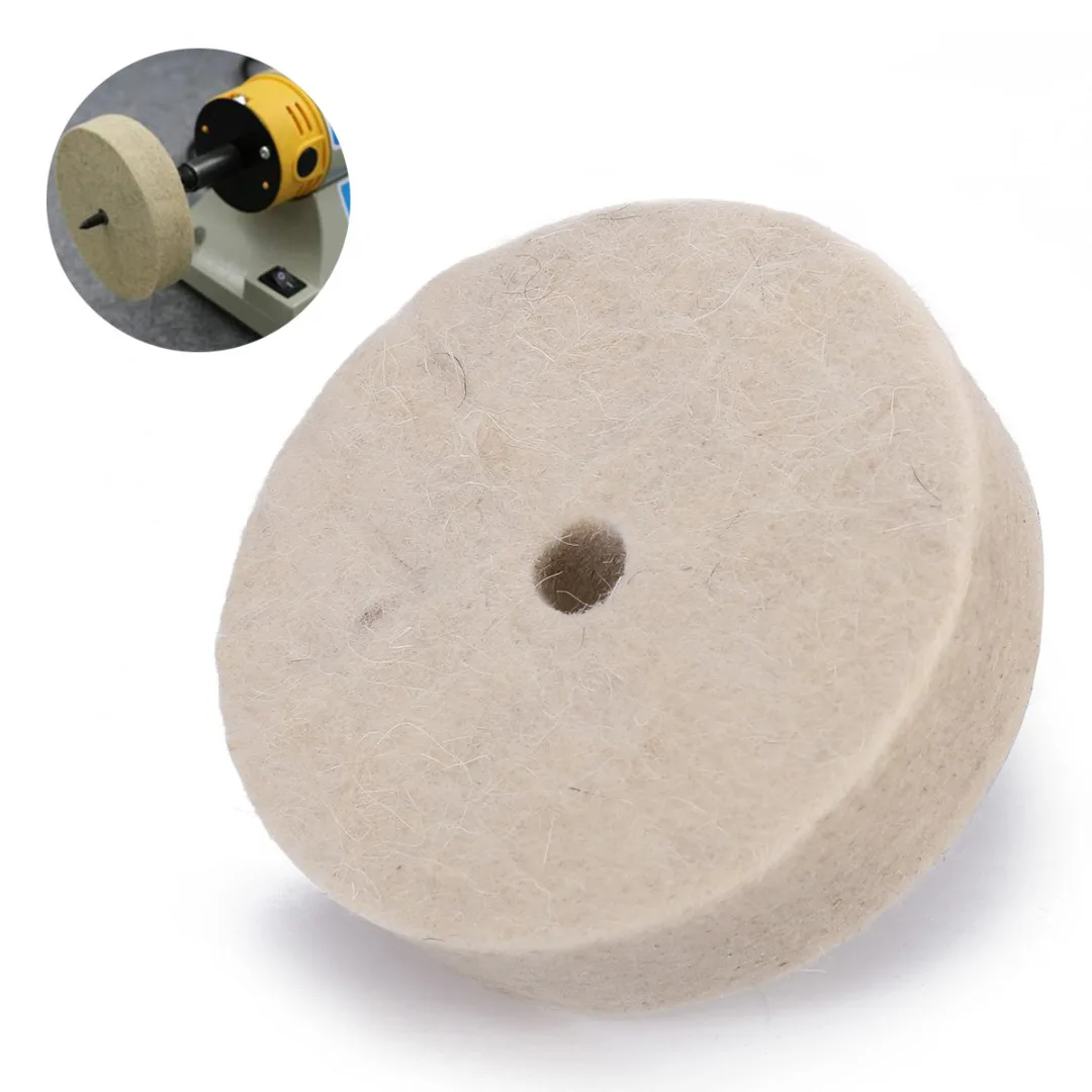 Mayitr 3 inch 80mm Drill Grinding Wheel Buffing Wheel Felt Wool Polishing Pad Abrasive Disc For Bench Grinder Rotary Tool
Mayitr 3 inch 80mm Drill Grinding Wheel Buffing Wheel Felt Wool Polishing Pad Abrasive Disc For Bench Grinder Rotary Tool