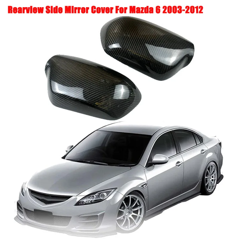 Car Wing Door Real Carbon Fiber Rearview Side Mirrors Cover Rear View Mirror Stickers Decoration Trim For Mazda 6 2003 ~ 2012
Car Wing Door Real Carbon Fiber Rearview Side Mirrors Cover Rear View Mirror Stickers Decoration Trim For Mazda 6 2003 ~ 2012