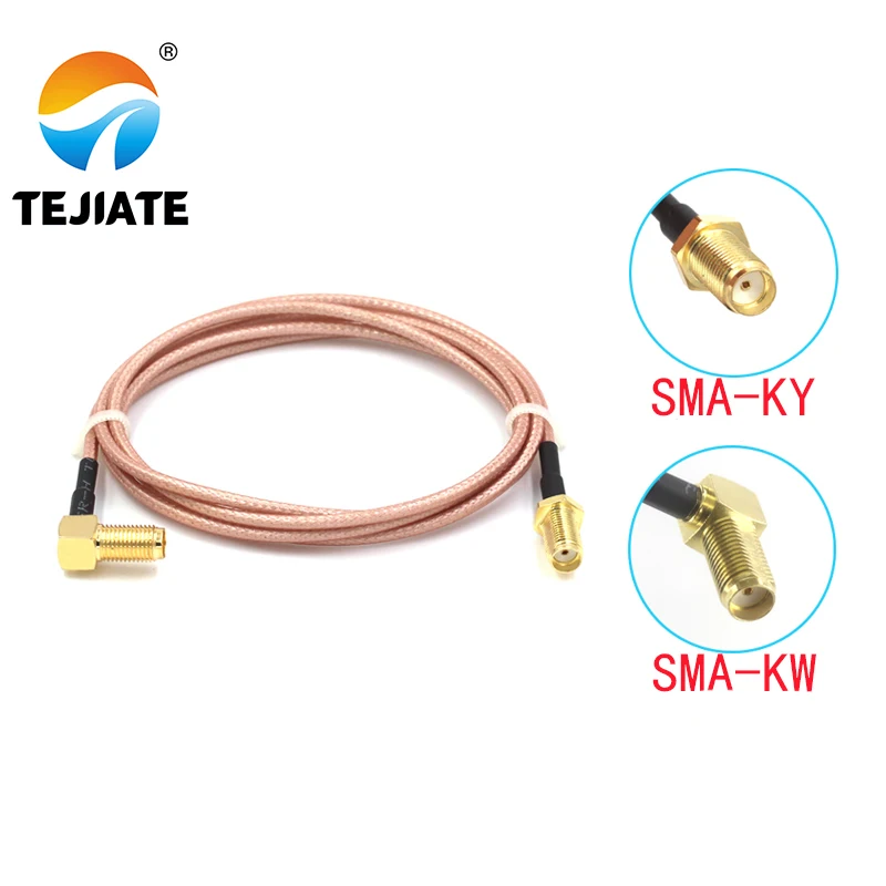 1 шт. TEJIATE SMA адаптер кабель SMA-KW для SMA-KY 8-90 см 1 М 1,5 м 2 м Длина разъем RG316 провода
1 шт. TEJIATE SMA адаптер кабель SMA-KW для SMA-KY 8-90 см 1 М 1,5 м 2 м Длина разъем RG316 провода