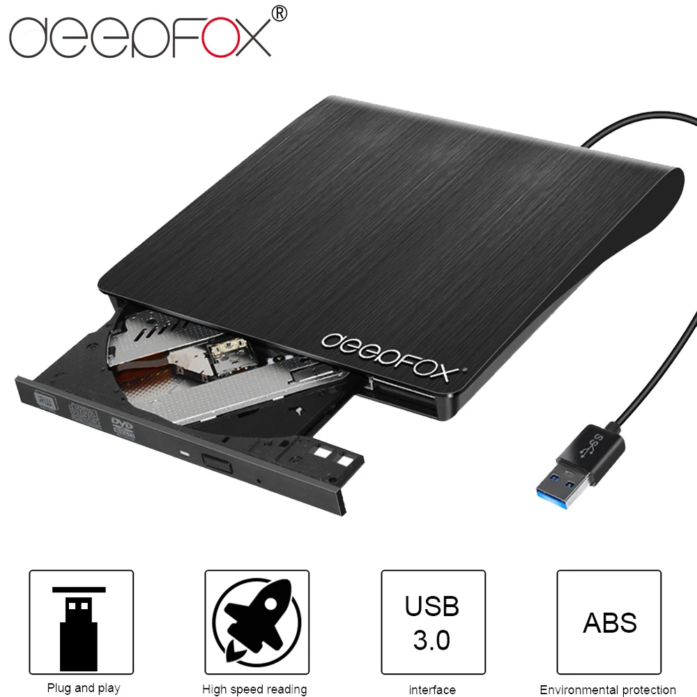 Deepfox USB 3,0 тонкий внешний DVD RW CD записывающее устройство чтения проигрыватель оптические приводы для ноутбука ПК Dvd горелка Dvd портативный
Deepfox USB 3,0 тонкий внешний DVD RW CD записывающее устройство чтения проигрыватель оптические приводы для ноутбука ПК Dvd горелка Dvd портативный