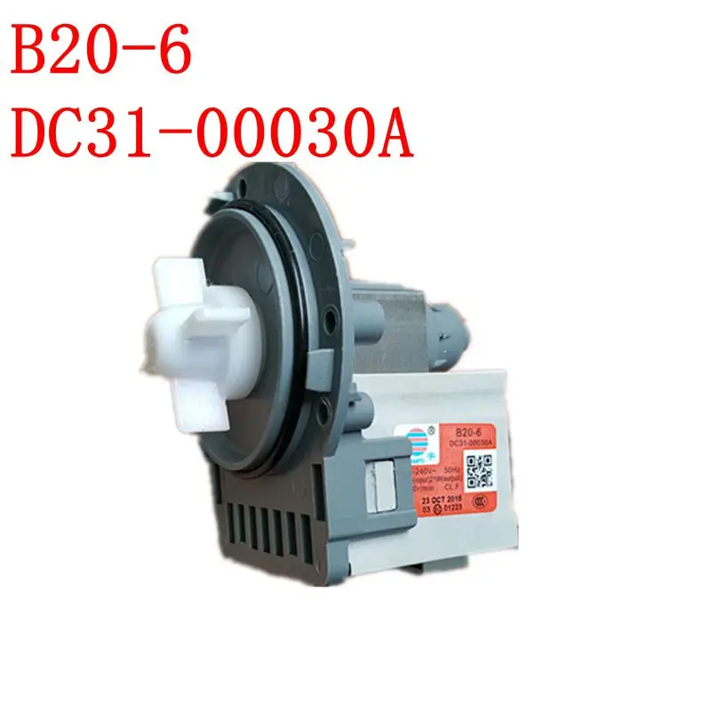 For Samsung drum washing machine DC31-00030A B20-6 drainage pump drainage motor parts
For Samsung drum washing machine DC31-00030A B20-6 drainage pump drainage motor parts