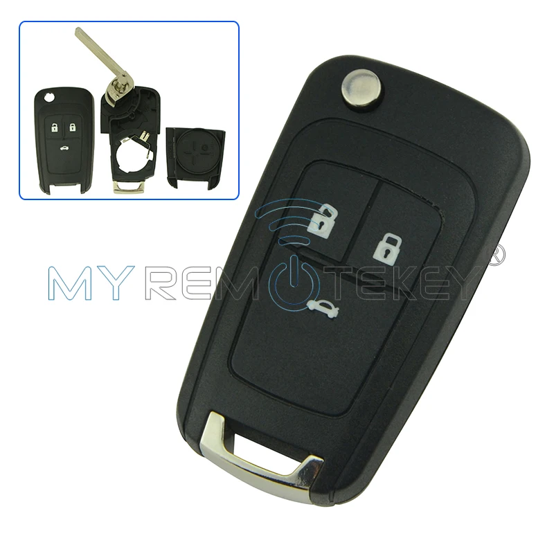 Flip remote car key shell case cover 3 button HU100 key blade for Buick excelle for Opel for Holden remtekey
Flip remote car key shell case cover 3 button HU100 key blade for Buick excelle for Opel for Holden remtekey