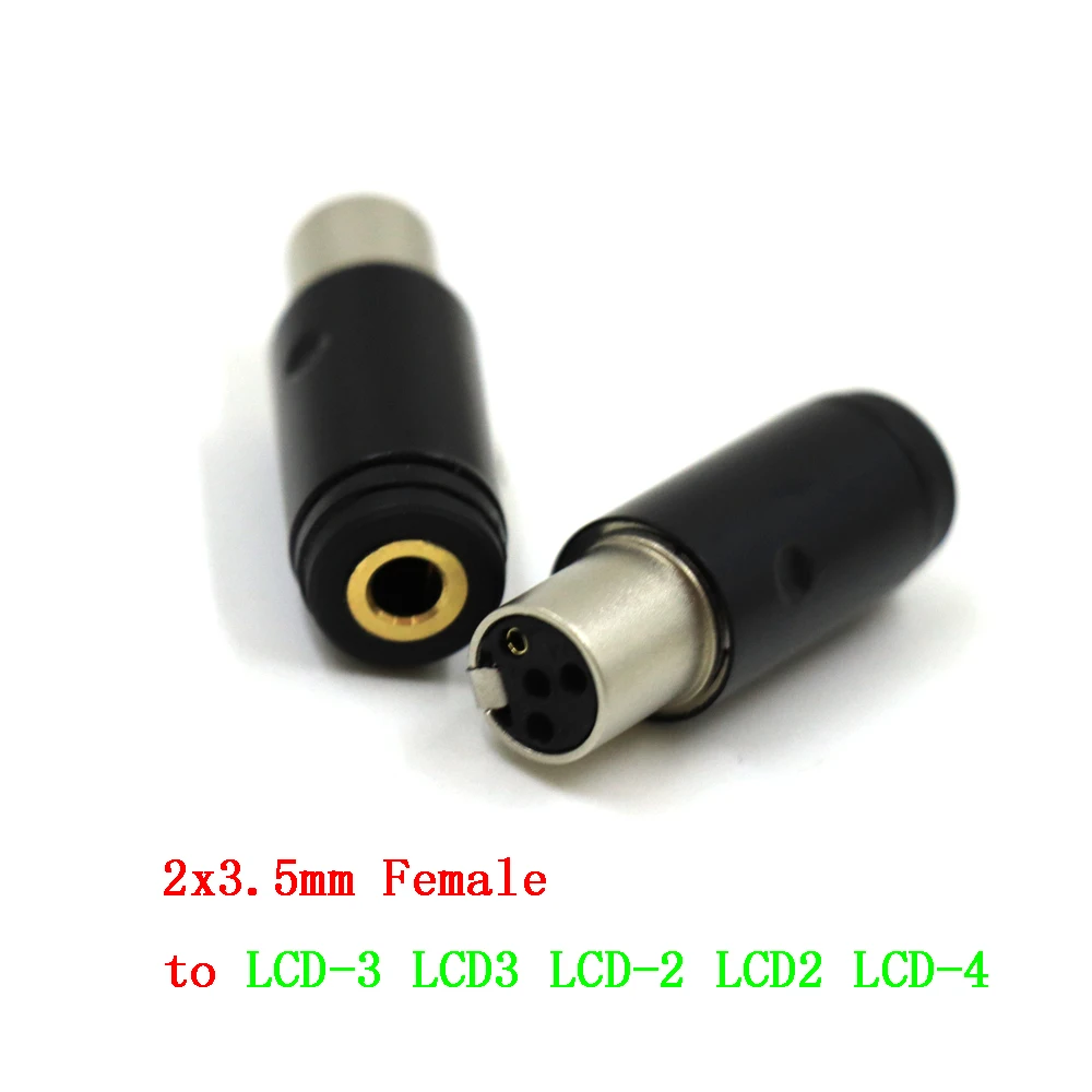 Thouliess Audeze LCD3 LCD-2 LCD2 LCD-4 Male to 2x3.5mm Female Sundara Aventho/Focal Elegia/t5p/D600 /MDR-Z7 Converter Adapter
Thouliess Audeze LCD3 LCD-2 LCD2 LCD-4 Male to 2x3.5mm Female Sundara Aventho/Focal Elegia/t5p/D600 /MDR-Z7 Converter Adapter