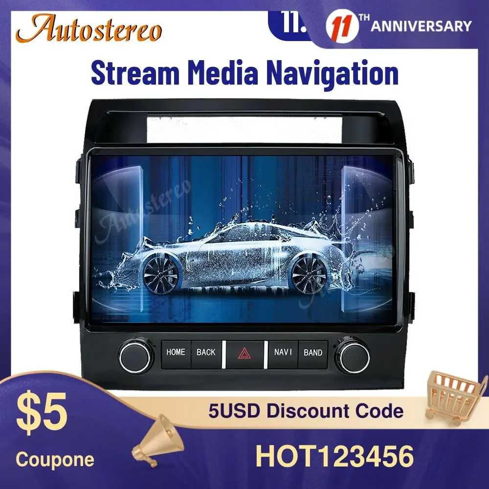 Автомобильный мультимедийный плеер, Магнитола на Android 9, с GPS, для TOYOTA LAND CRUISER LC200 11,8, 2008 дюйма
Автомобильный мультимедийный плеер, Магнитола на Android 9, с GPS, для TOYOTA LAND CRUISER LC200 11,8, 2008 дюйма