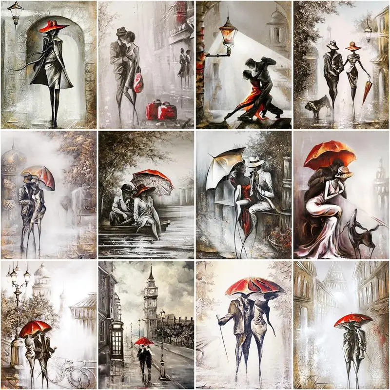 CHENISTORY Painting By Number Couples Portrait DIY Picture By Numbers Drawing Red Umbrella On Canvas For Adults Home Decoration
CHENISTORY Painting By Number Couples Portrait DIY Picture By Numbers Drawing Red Umbrella On Canvas For Adults Home Decoration