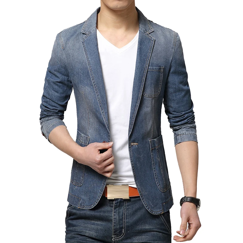 Brand Pop Fashion Men Blazer Trend Jeans Suits Casual Suit Jean Jacket Men Slim Fit Denim Jacket Men Casual Spring Slim Fit Coat
Brand Pop Fashion Men Blazer Trend Jeans Suits Casual Suit Jean Jacket Men Slim Fit Denim Jacket Men Casual Spring Slim Fit Coat