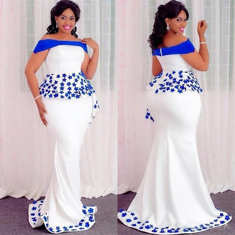 White Arabic Dubai Applique Long Evening Dresses Mermaid Off the Shoulder Prom Formal Gown Robe De Soiree Vestido Longo
White Arabic Dubai Applique Long Evening Dresses Mermaid Off the Shoulder Prom Formal Gown Robe De Soiree Vestido Longo