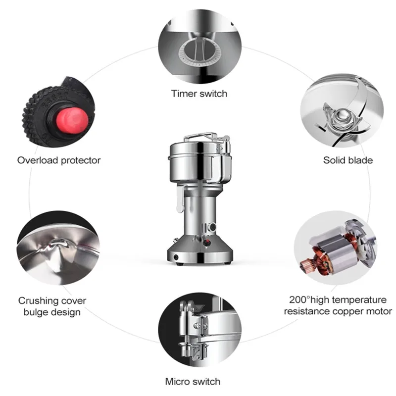 Electric coffee bean grinder powder making machine sorghum maize mill machine
Electric coffee bean grinder powder making machine sorghum maize mill machine