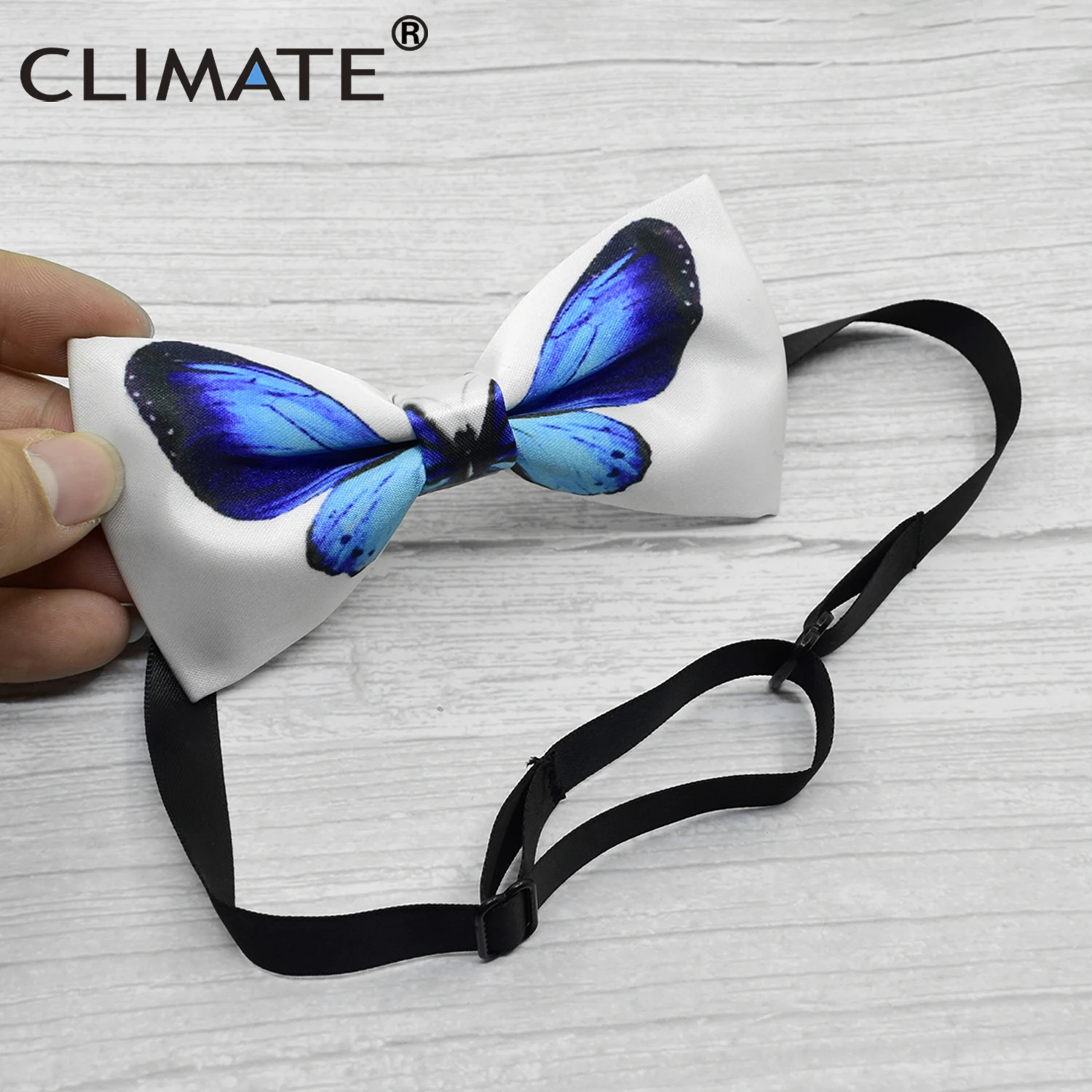 CLIMATE 3D Butterfly Bow Tie for Men Accessories Man Lifelike Printed Bowtie Blue Butterfly Bowtie with Box for Wedding Gifts
CLIMATE 3D Butterfly Bow Tie for Men Accessories Man Lifelike Printed Bowtie Blue Butterfly Bowtie with Box for Wedding Gifts