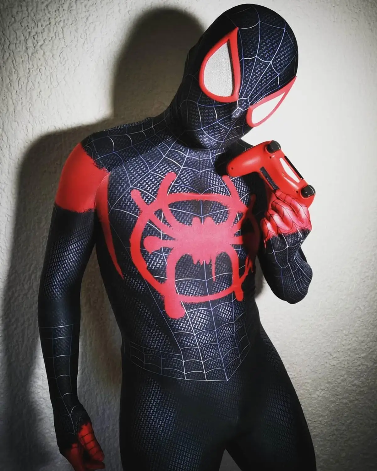 Newest Anime Miles Morales Costume 3D Print Into the Verse Superhero Halloween Costume Cosplay suit Adult
Newest Anime Miles Morales Costume 3D Print Into the Verse Superhero Halloween Costume Cosplay suit Adult