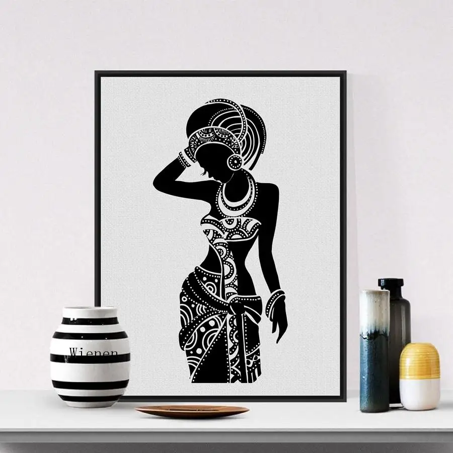 Beautiful Black Woman Canvas Poster Art Print Decor Picture African Woman Painting Wall Photo for Living Room Home Decor
Beautiful Black Woman Canvas Poster Art Print Decor Picture African Woman Painting Wall Photo for Living Room Home Decor