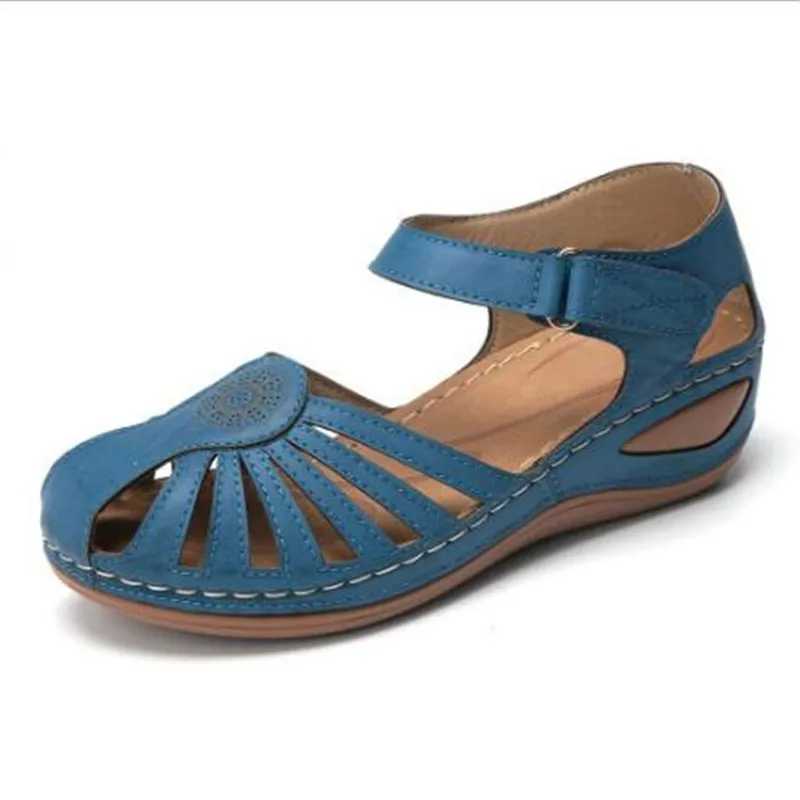 Wedges Shoes For Women High Heels Sandals Summer Shoes PU 5.5CM Wedges High Heels Round Toe Shallow Back Strap Cutout Retro
Wedges Shoes For Women High Heels Sandals Summer Shoes PU 5.5CM Wedges High Heels Round Toe Shallow Back Strap Cutout Retro