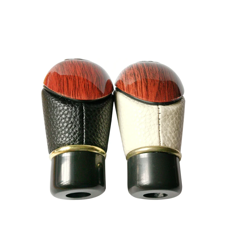 Black/Cream Wooden Leather Car Shift Knob Manual Gear Stick Knob 5 Speed Lever Shifting Gear Knob Ball
Black/Cream Wooden Leather Car Shift Knob Manual Gear Stick Knob 5 Speed Lever Shifting Gear Knob Ball