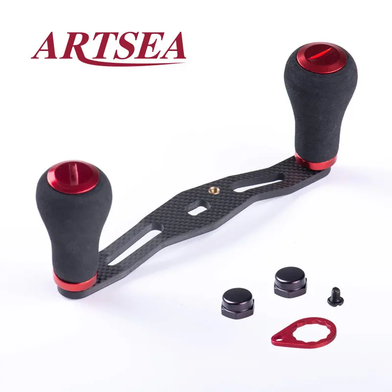 ARTSEA новая 1 K Рыболовная катушка из углеродного волокна ручка EVA ручка для Мультипликаторной катушки DIY аксессуары для рыбы приманка инструмент
ARTSEA новая 1 K Рыболовная катушка из углеродного волокна ручка EVA ручка для Мультипликаторной катушки DIY аксессуары для рыбы приманка инструмент