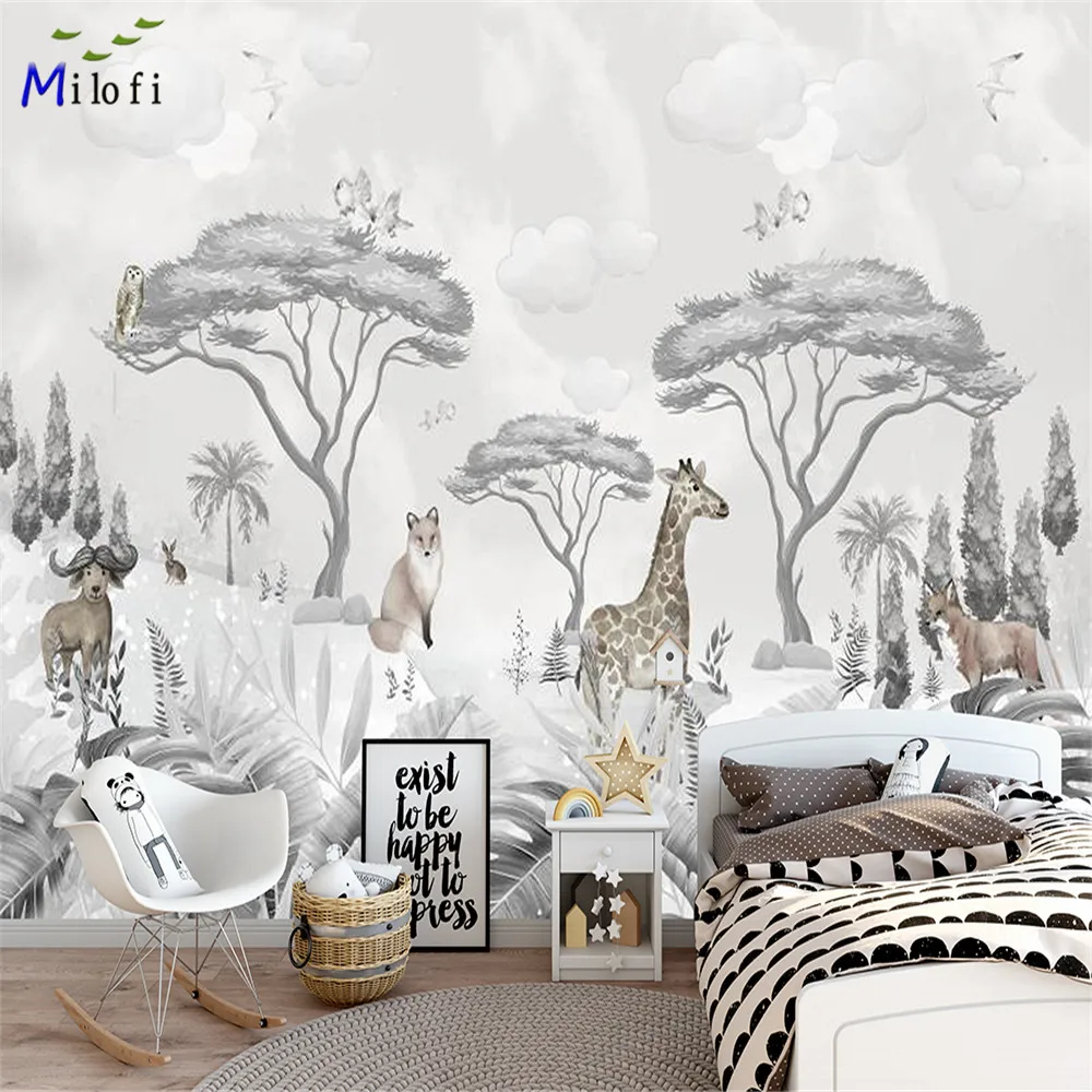 Фотообои Milofi, нетканые, с 3D изображением тропических лесов, животных, европейских и американских животных, для гостиной, спальни
Фотообои Milofi, нетканые, с 3D изображением тропических лесов, животных, европейских и американских животных, для гостиной, спальни