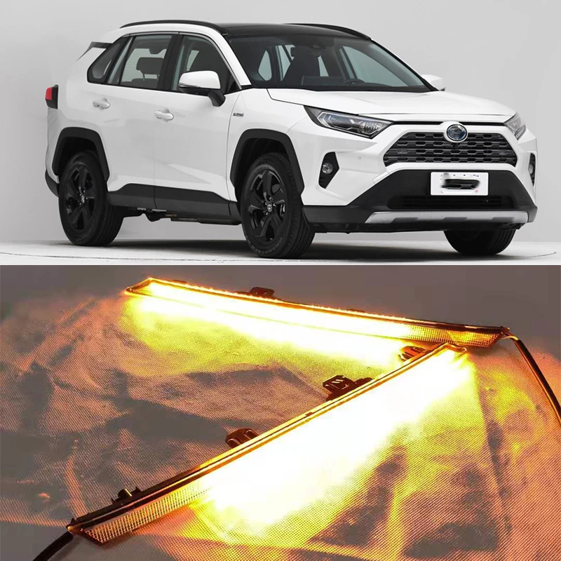 2Pcs Turn Signal Running Yellow Car Engine Cover LED Daytime Running Lights Hood 12V LED Daylight DRL for TOYOTA RAV4 2019 2020
2Pcs Turn Signal Running Yellow Car Engine Cover LED Daytime Running Lights Hood 12V LED Daylight DRL for TOYOTA RAV4 2019 2020