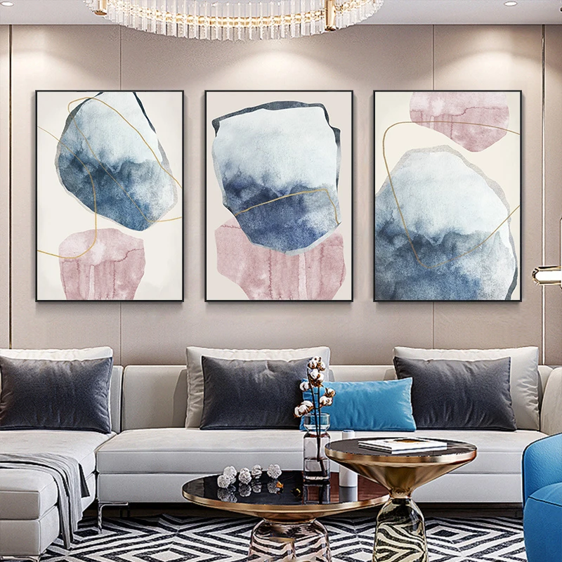 Abstract Watercolor Pink Blue Canvas Paintings Poster and Print Nordic Simple Wall Art Pictures Canvas for Kids Room Home Decor
Abstract Watercolor Pink Blue Canvas Paintings Poster and Print Nordic Simple Wall Art Pictures Canvas for Kids Room Home Decor