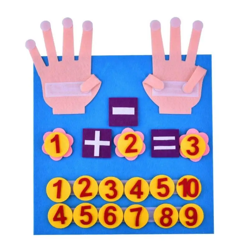 Kid Montessori Toys Felt Finger Numbers Math Children Counting Learning Toddlers Toys
Kid Montessori Toys Felt Finger Numbers Math Children Counting Learning Toddlers Toys