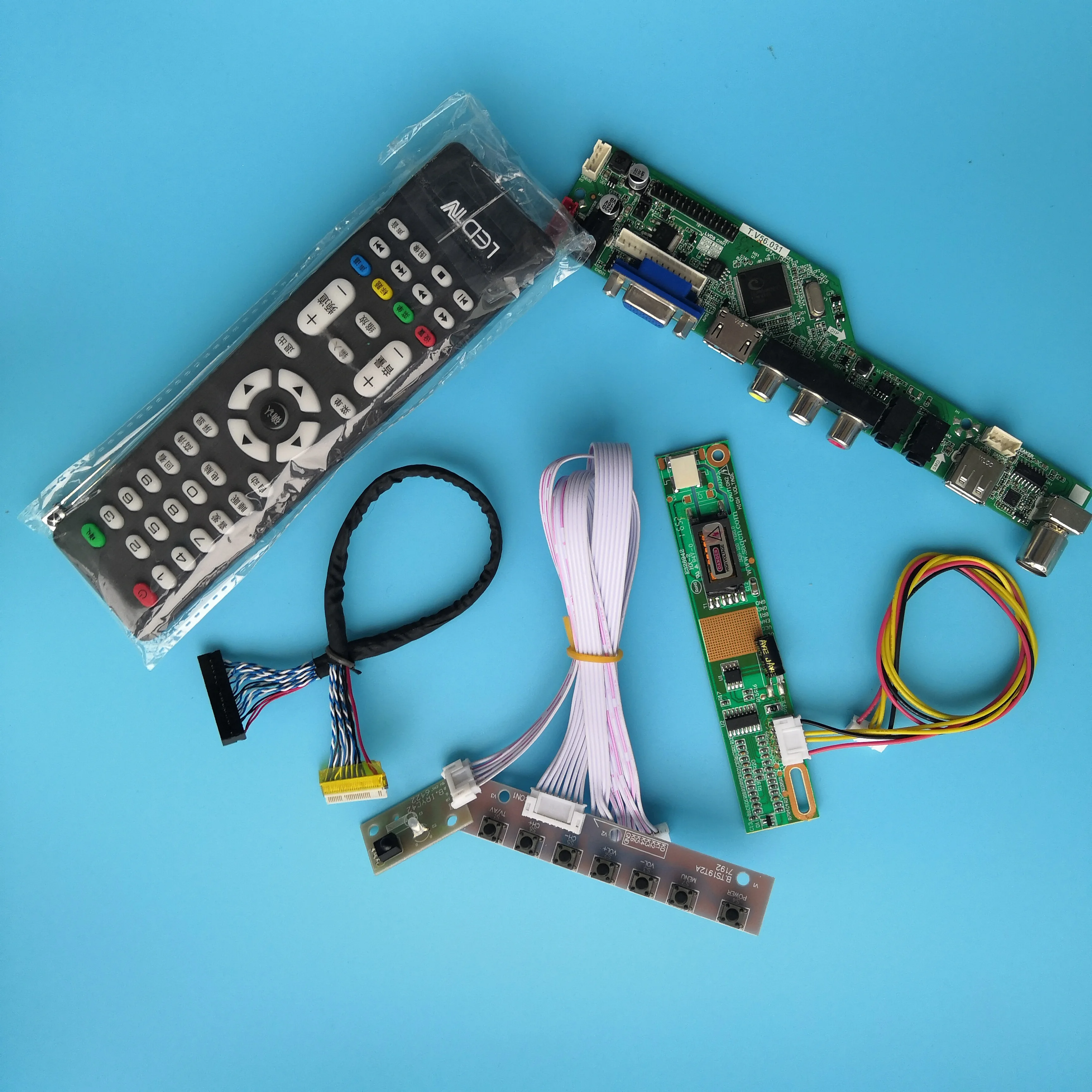 For LP154W02-B1K6 LP154W02 30pin 15.4" USB VGA AV Audio HDMI-compatible DIY 1680×1050 monitor LCD LED screen TV Controller board
For LP154W02-B1K6 LP154W02 30pin 15.4" USB VGA AV Audio HDMI-compatible DIY 1680×1050 monitor LCD LED screen TV Controller board
