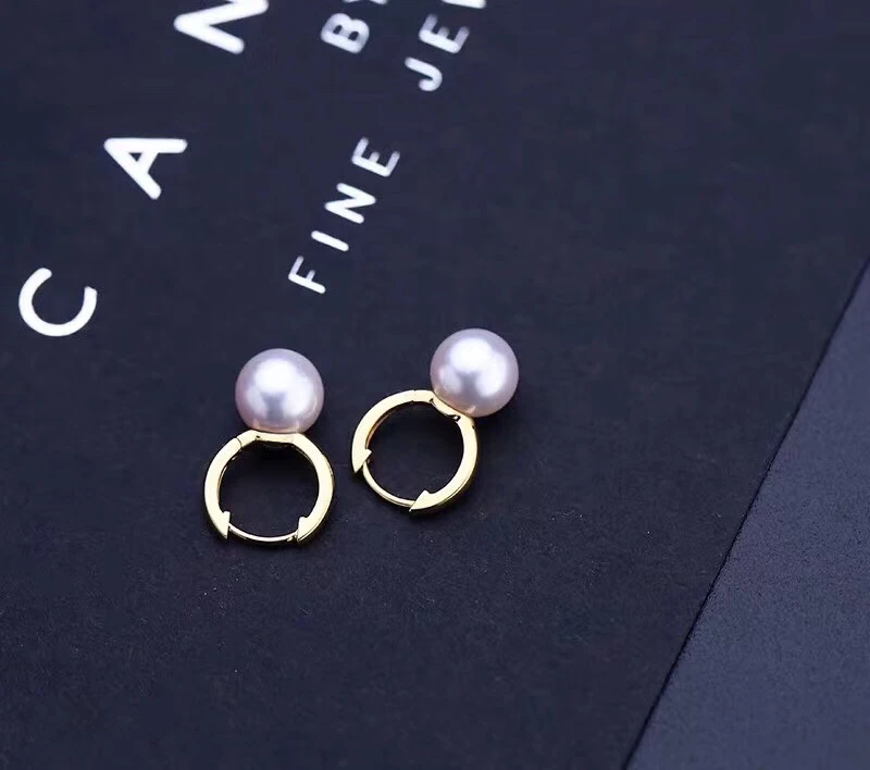 Hot New 925 Sterling Silver Stud Earrings Fashion Findings Exquisite Jewelry Parts Fittings Women's Accessories for Pearls
Hot New 925 Sterling Silver Stud Earrings Fashion Findings Exquisite Jewelry Parts Fittings Women's Accessories for Pearls
