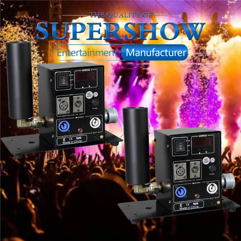 2Pcs/Lot DJ Event Stage Special Effect DMX512 Digital CO2 Jet Machine Cyro Fog Smoke Machine Single Pipe Mini Co2 Jet Machine
2Pcs/Lot DJ Event Stage Special Effect DMX512 Digital CO2 Jet Machine Cyro Fog Smoke Machine Single Pipe Mini Co2 Jet Machine