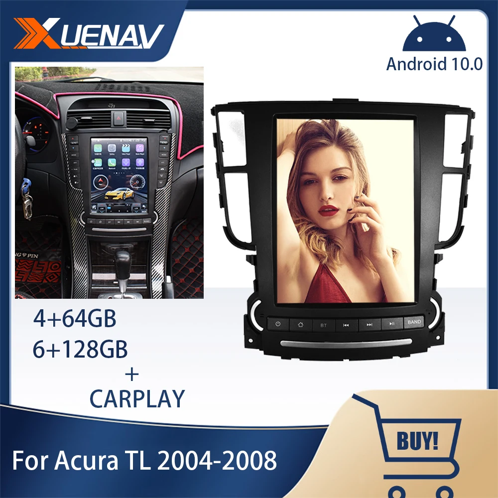 Android 10.0 Car Audio For Honda Acura TL 2004 2005 2006 2007 2008 Car Radio GPS Navigation Stereo Multimedia Player
Android 10.0 Car Audio For Honda Acura TL 2004 2005 2006 2007 2008 Car Radio GPS Navigation Stereo Multimedia Player
