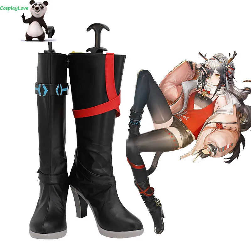 Arknights Schwarz Icefield Messenger Skin PRESENT Black Shoes Cosplay Long Boots Leather Custom Made For Christmas Halloween
Arknights Schwarz Icefield Messenger Skin PRESENT Black Shoes Cosplay Long Boots Leather Custom Made For Christmas Halloween