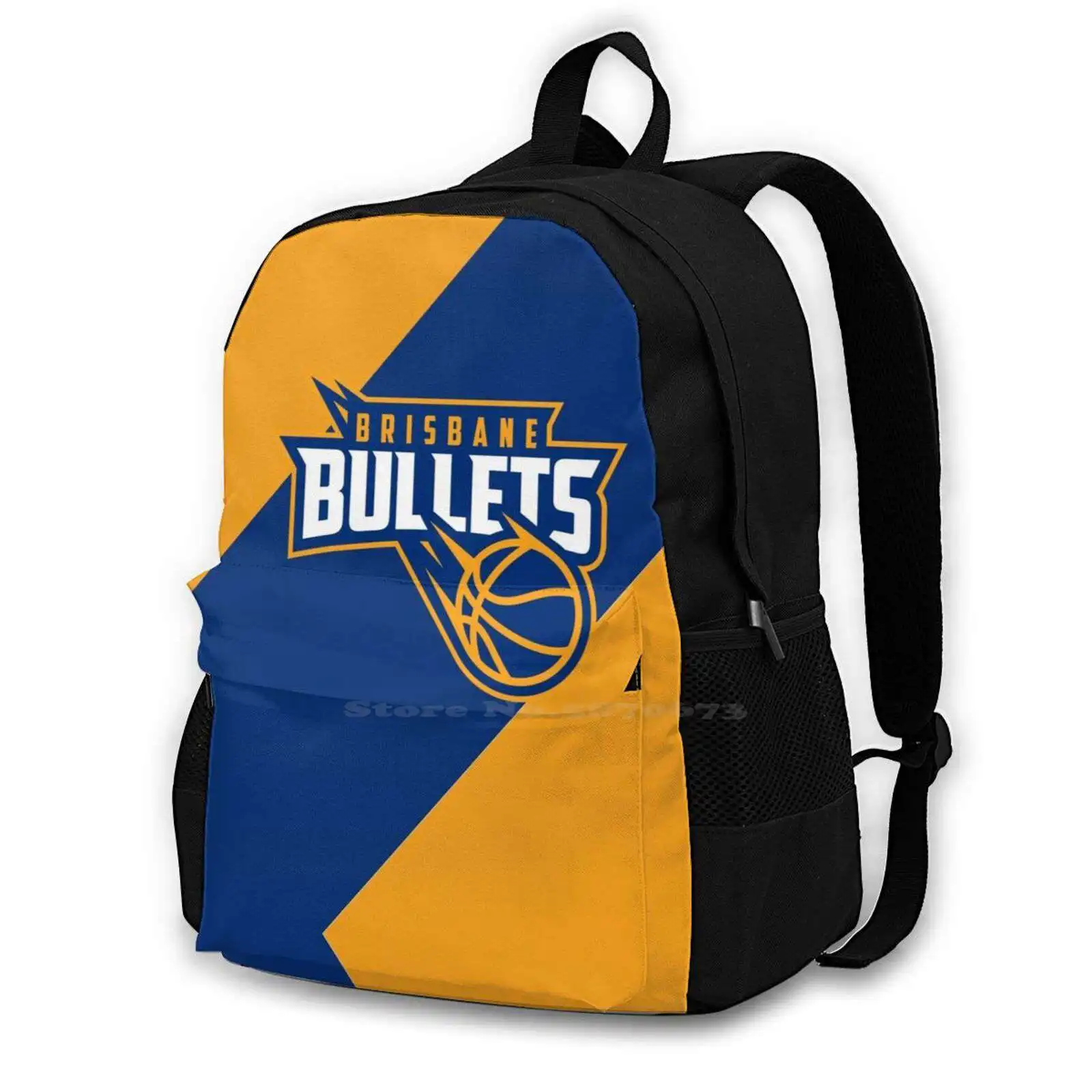Brisbane Bullets Fashion Travel Laptop School Backpack Bag Nbl Brisbane Bullets Brisbane Australian Australia Sports Football
Brisbane Bullets Fashion Travel Laptop School Backpack Bag Nbl Brisbane Bullets Brisbane Australian Australia Sports Football